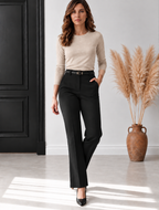 Maglia misto viscosa e cashmere